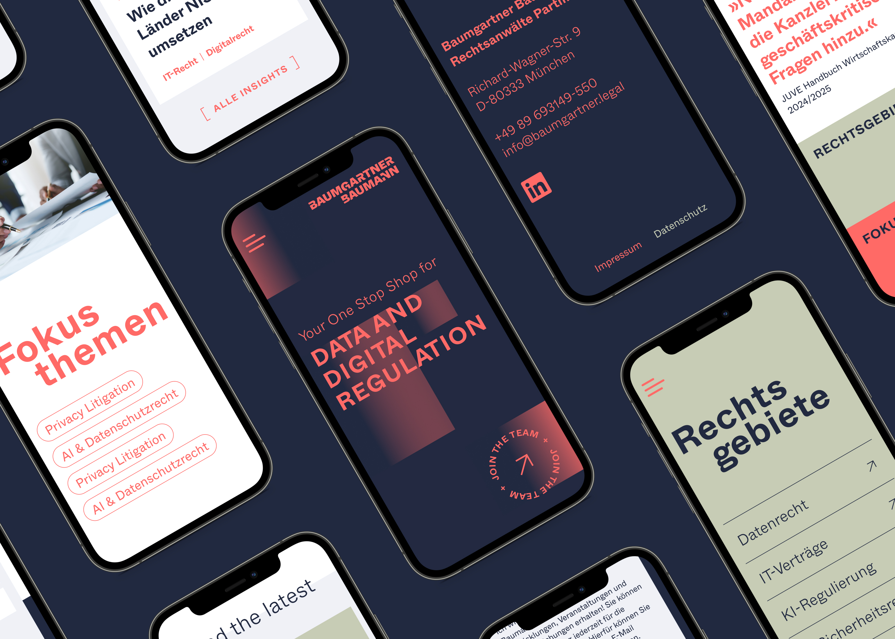 Website Relaunch baumgartner.legal